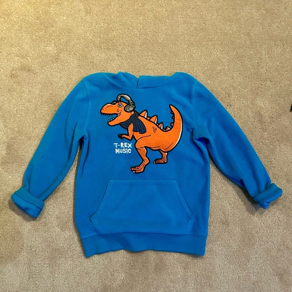 Boys fleece hoodie - Picture 2 of 4